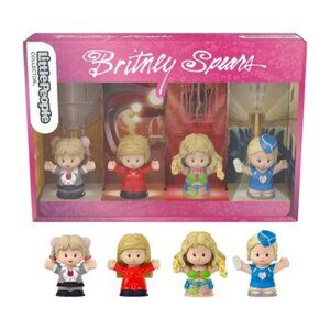 Fisher-Price Little People Collector Britney Spears Figures - 4pk